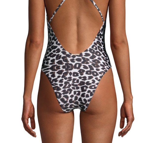 JUICY COUTURE Nailhead Animal Print one piece swimsuit - Picture 12 of 15